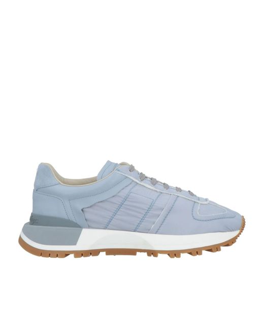 Maison Margiela Blue Minimalist Low-Top Casual Shoes