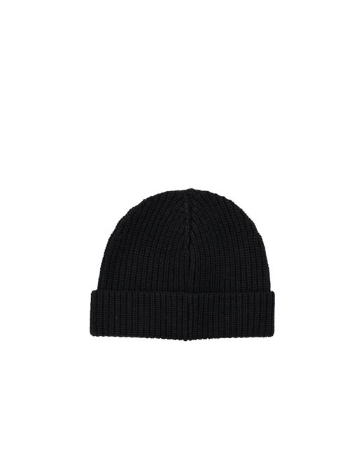 Off-White c/o Virgil Abloh Black Logo Embroidered Beanie for men