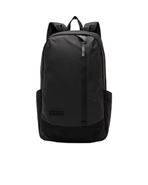 Master Piece Black Logo Backpack for men