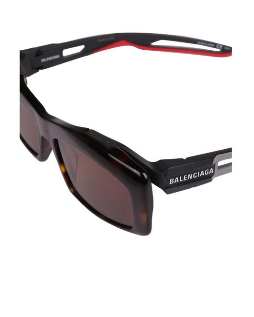 Balenciaga Brown Hybrid Sunglasses for men