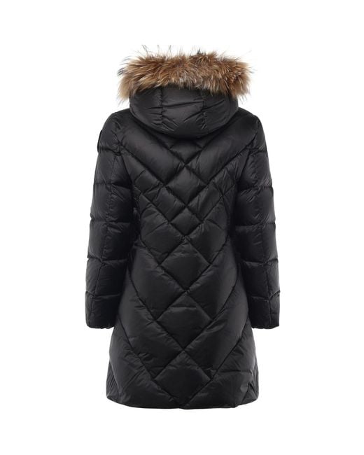 Blauer Usa Black Blauer Althea Long Puffer Jacket