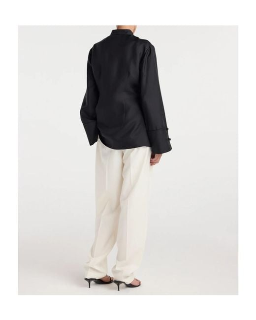 Rohe Black Long-Sleeved Top
