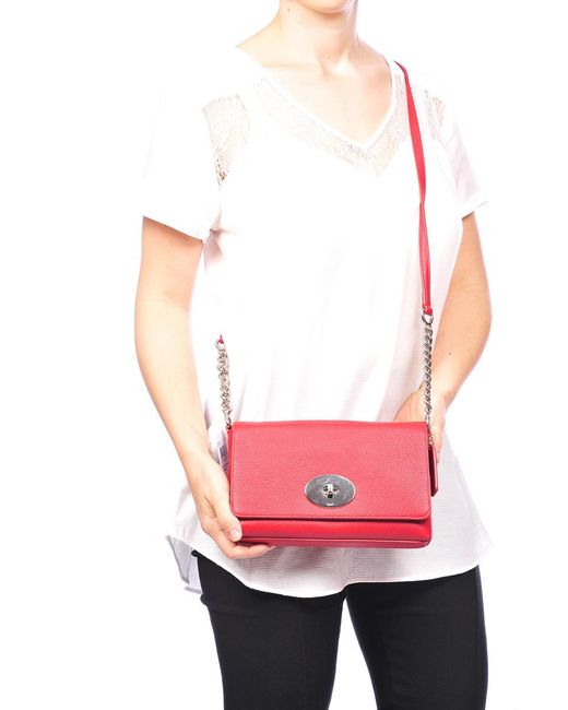 COACH Pink Logo Cross-Body Bag