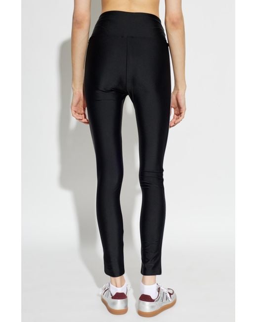 Moschino Black Logo Side Performance Trousers
