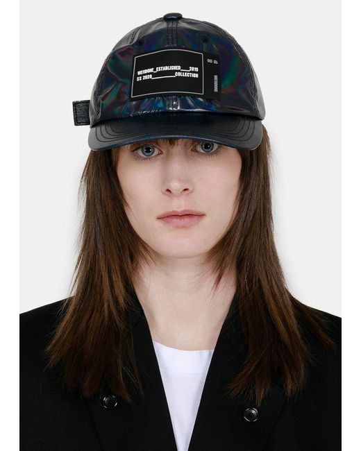 we11done Blue Baseball Hat for men