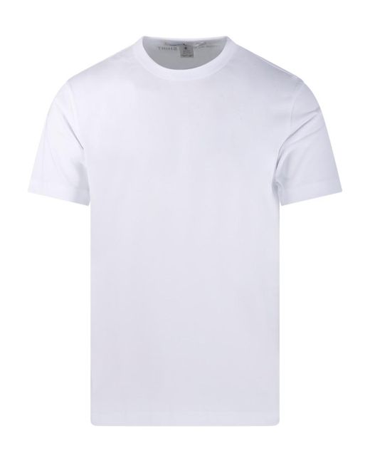 Comme des Garçons White Comme Des Garçons Shirt Fqt 003 Crew Neck T-Shirt for men