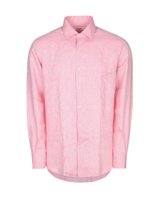 Loro Piana Pink André Shirt for men