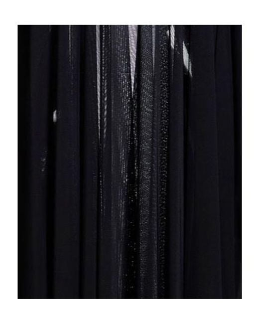 MM6 by Maison Margiela Blue Solidcolor Tulle Dress