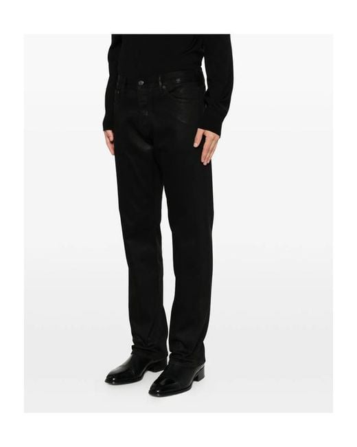 Tom Ford Black Belt Loop Jeans for men