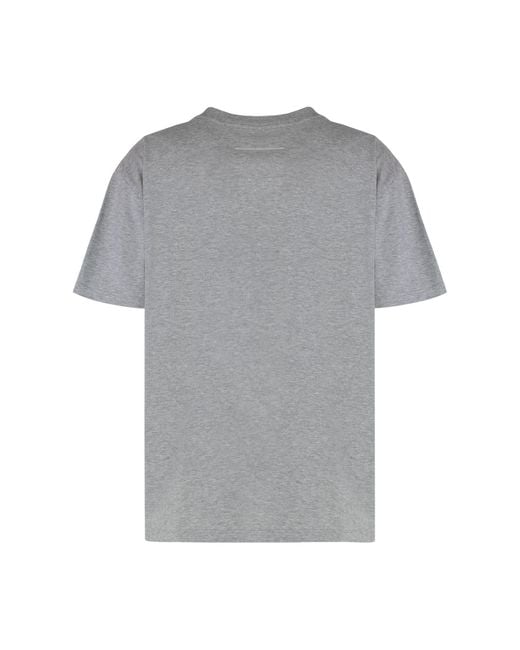 MM6 by Maison Margiela Gray Spray Paint T-Shirt