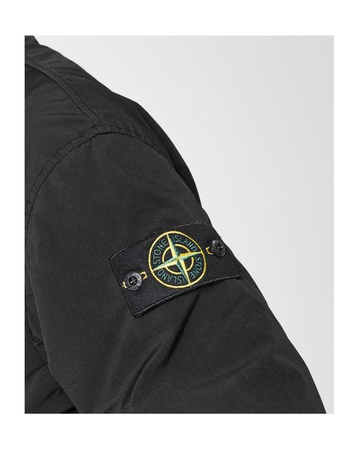 Stone Island Black Solid Jacket for men