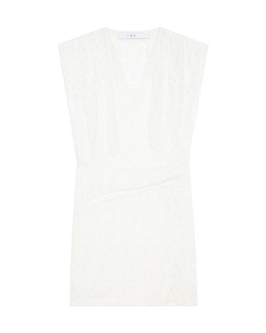 IRO White Logo Dress