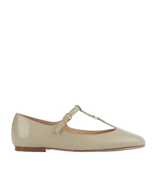 Chloé White Chloé Marcie Ballet Flats