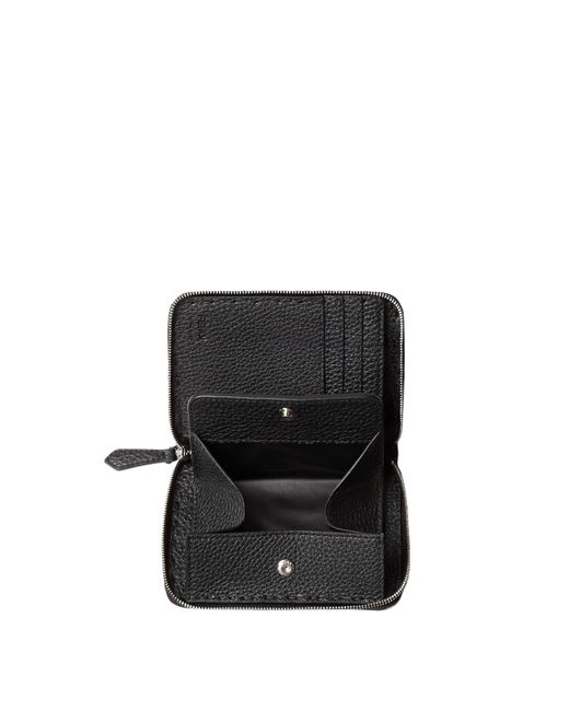 Fendi Black Selleria Wallet With 106 Hand-Sewn Stitches for men