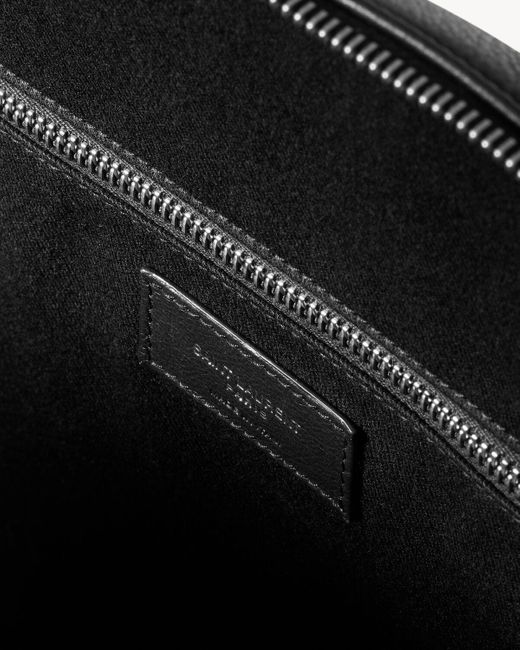 Saint Laurent Black Giant Bowling Tote for men
