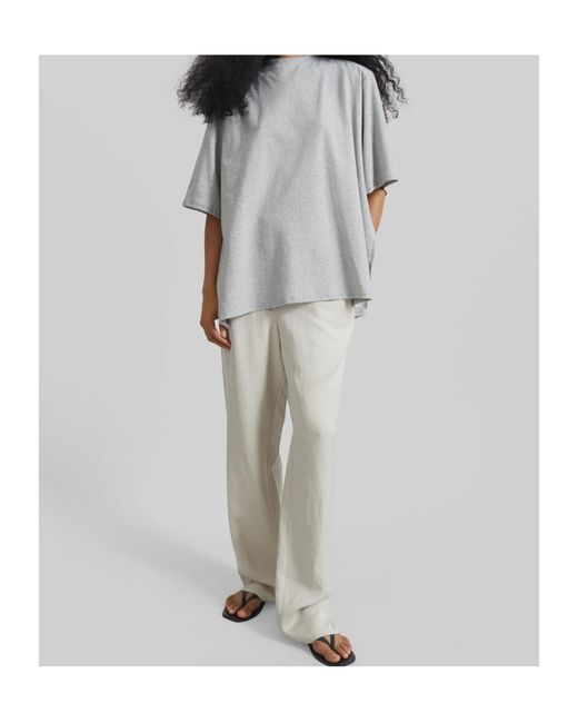 Frankie Shop Gray Hugo Crewneck T-Shirt