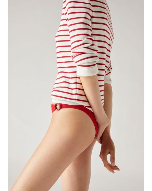 Loro Piana Red Bikini Briefs