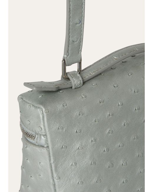 Loro Piana Gray Extra Pocket L19 Shoulder Bag