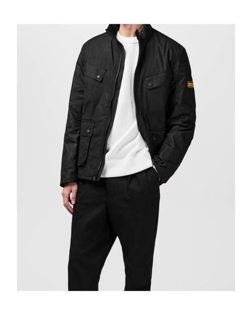 Barbour Black Re-Duke Jacket for men