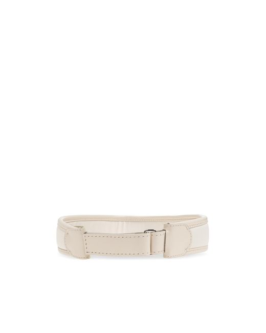 Dolce & Gabbana White Logo Plaque Gabardine Visor for men