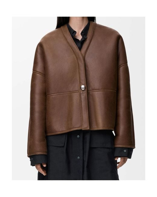 Loewe Brown Pebble Cardigan