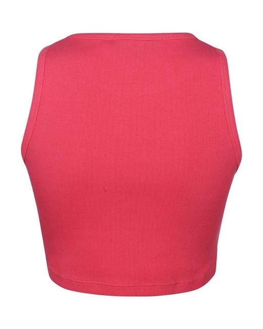 MSGM Pink Sleeveless Tops