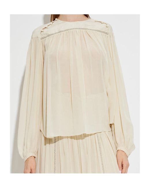 Isabel Marant Natural Nuna Top