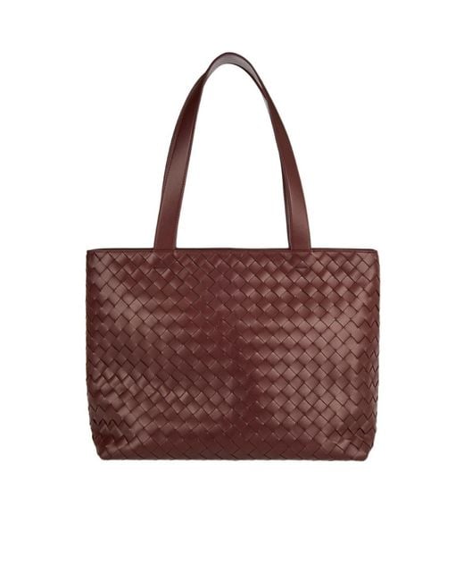 Bottega Veneta Red Intrecciato Shoulder Bag for men