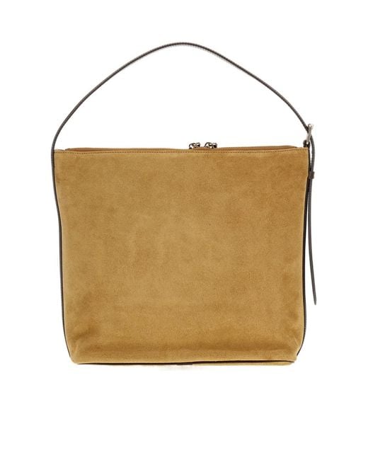 A.P.C. Natural Vera Zipped Shoulder Bag