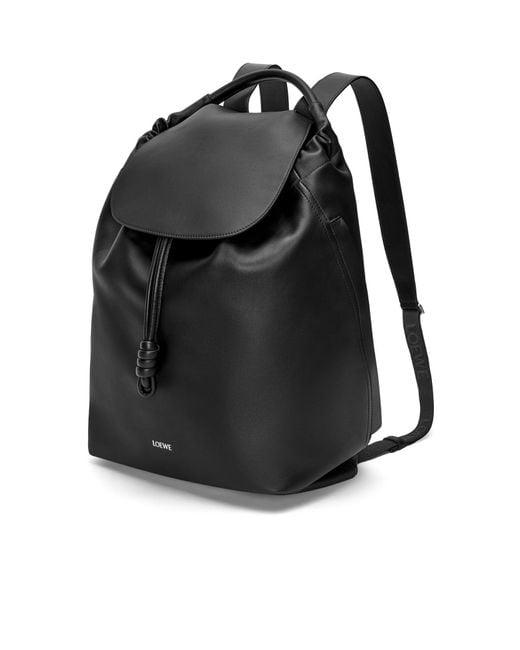 Loewe Black Flamenco Backpack for men