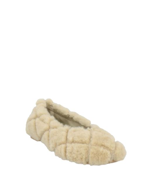 Burberry Natural Minimalist Ballet Flats