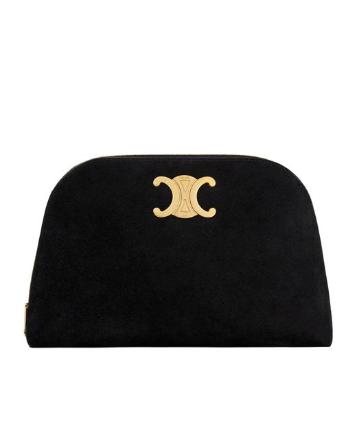 Céline Black Pouch Triomphe