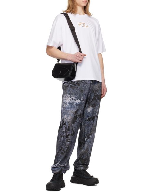 DIESEL White T-Boxt-Od T-Shirt for men