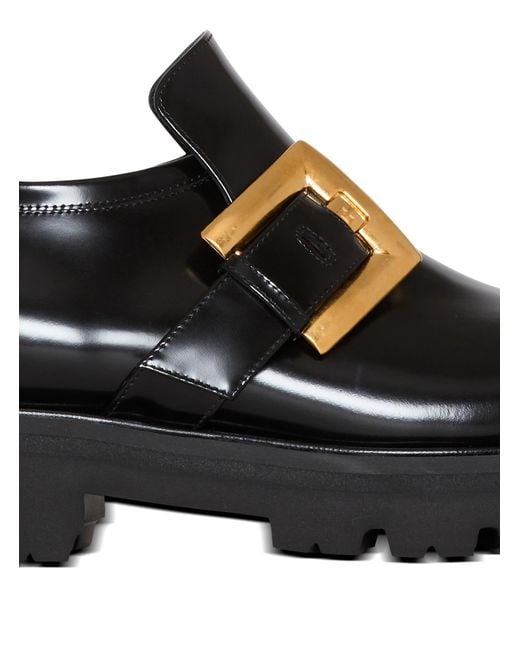 Balmain Black Anthem Loafers