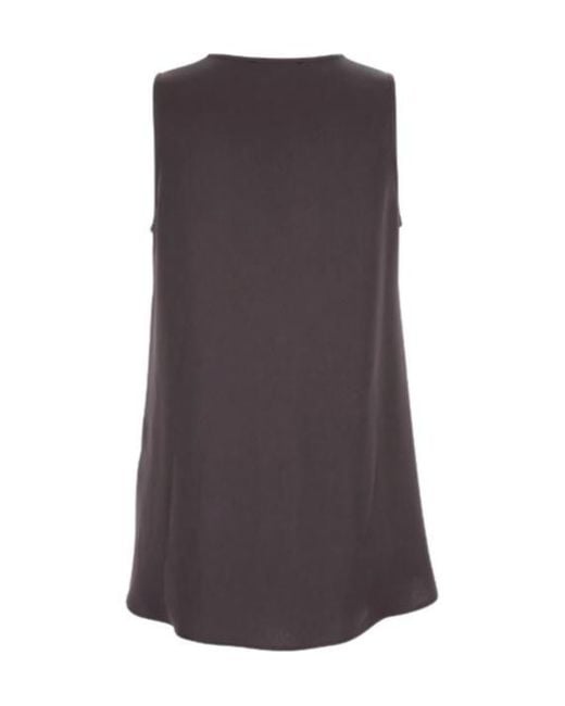 Antonelli Brown V-Neck Blouse