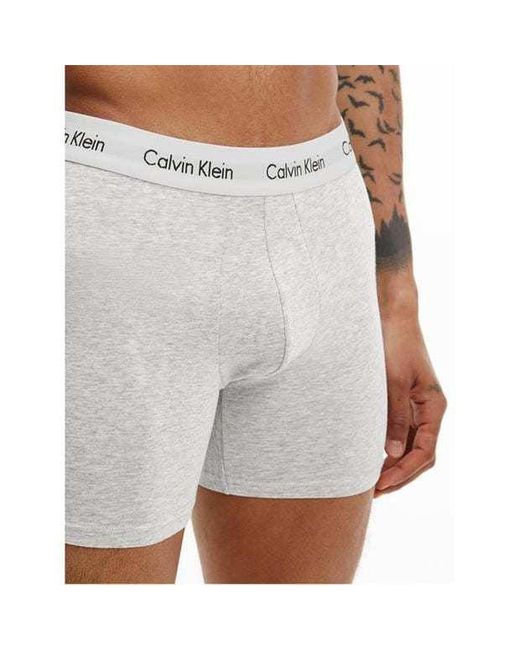 Calvin Klein Gray Logo Underwear for men