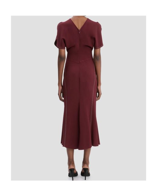 Victoria Beckham Red 'Bela' Dress