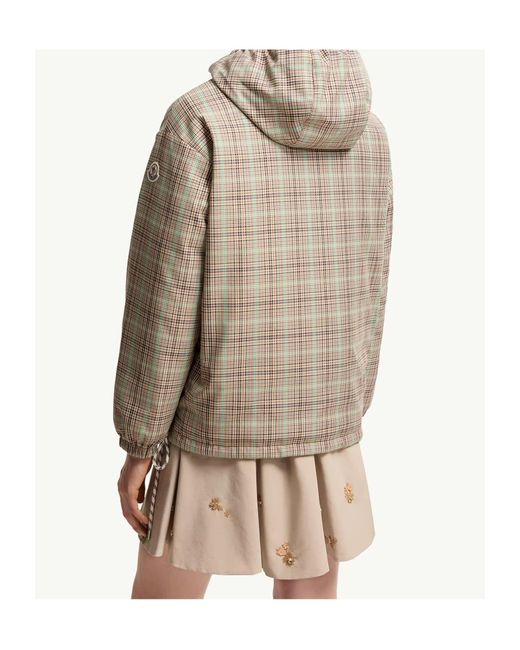 Moncler Gray Grimpante Reversible Hooded Short Padded Jacket