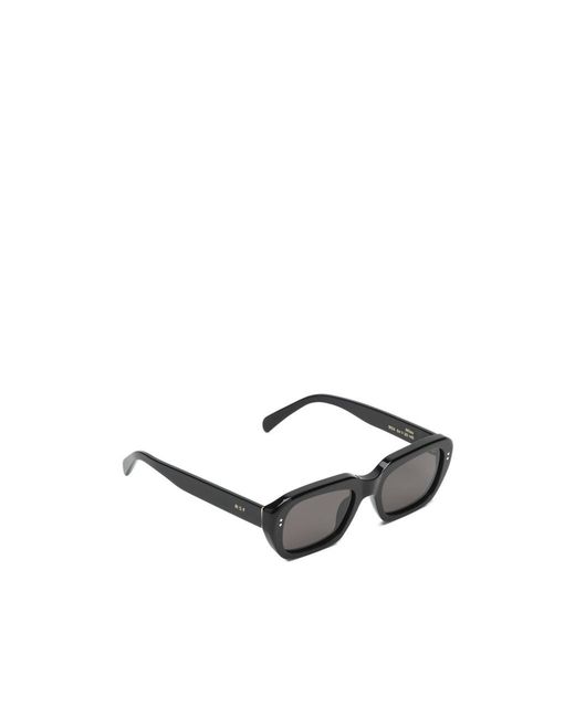 Retrosuperfuture White Geometric Frame Sunglasses for men