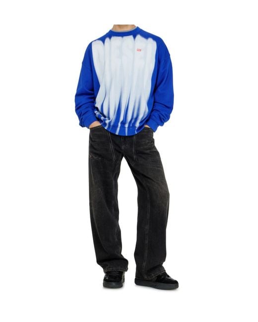 DIESEL Blue Boxt-Aa1 Sweater for men