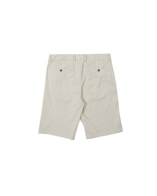 Paul & Shark White Slim Shorts for men