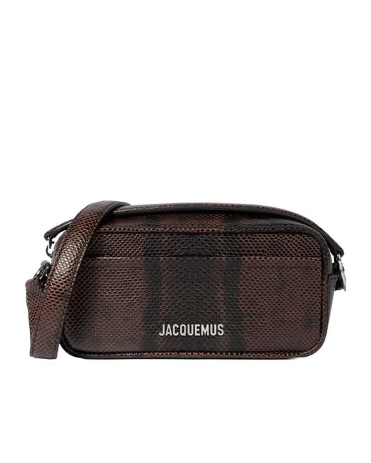 Jacquemus Black The Baneto Camera Bag for men