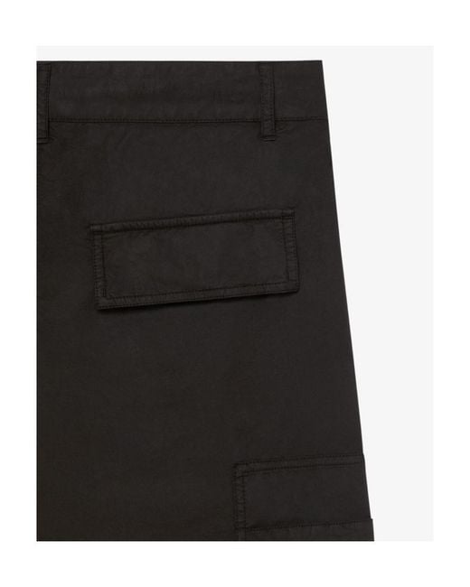 Givenchy Black Zipped Pocket Cargo Pants for men