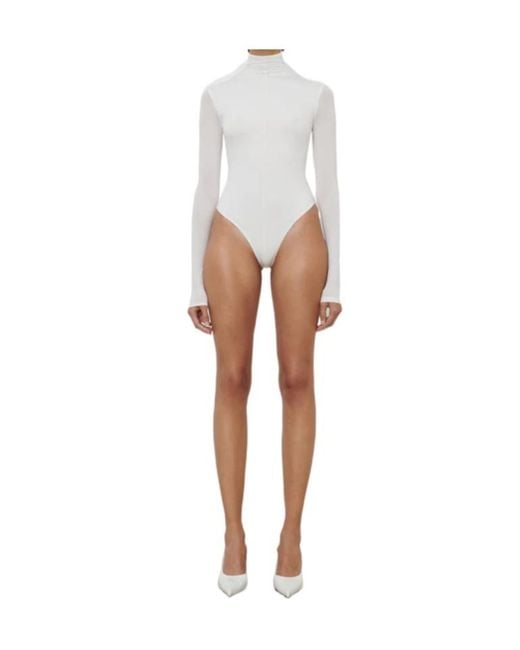 Wardrobe NYC X Rosie Huntington Whiteley High-Neck Bodysuit