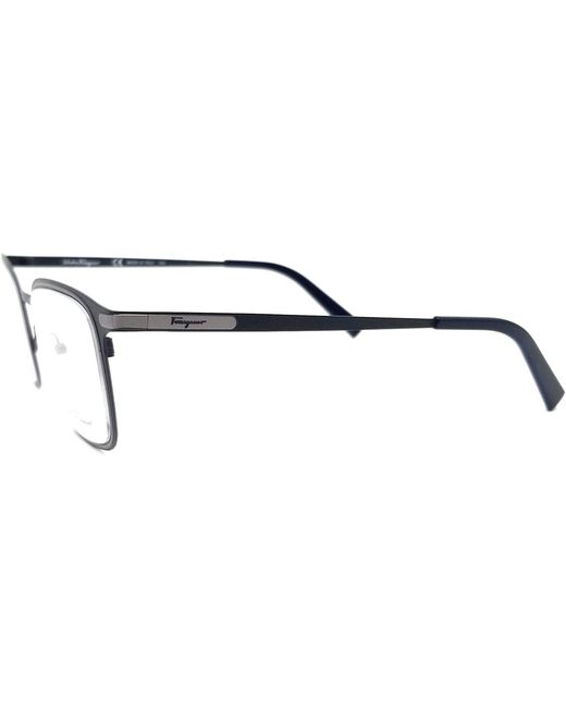 Ferragamo White Logo Flat Mirror for men