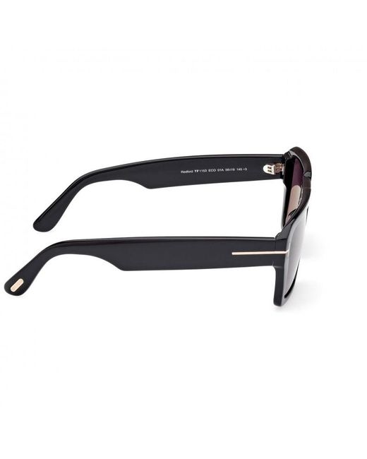 Tom Ford Purple Logo Sunglasses for men