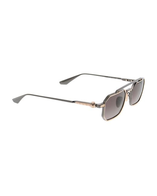 Chrome Hearts White Full Frame Sunglasses for men