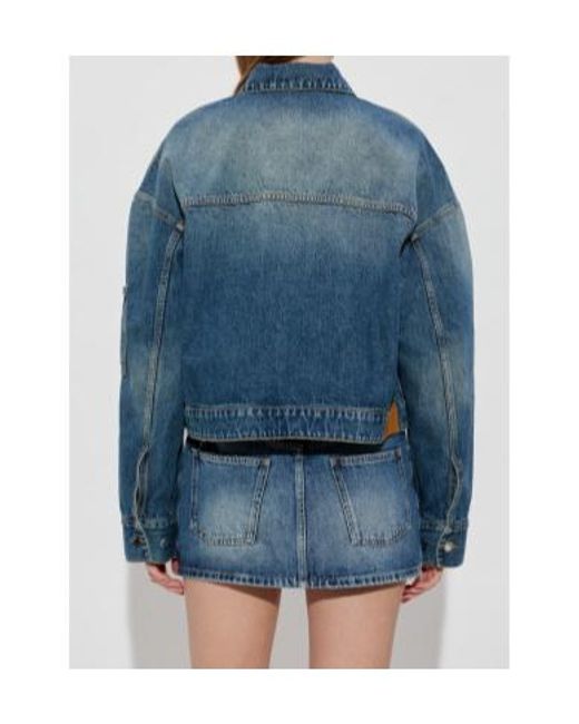 Amiri Blue Denim Work Jacket