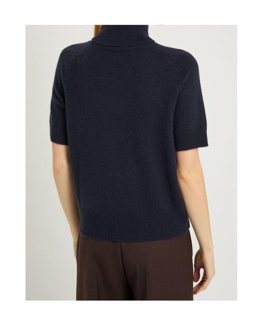 Anine Bing Blue Turtleneck Sweater