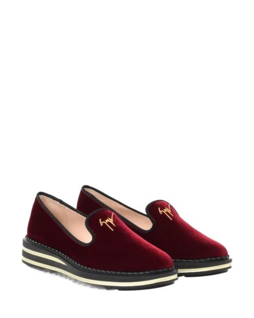 Giuseppe Zanotti Red Logo Love Shoes